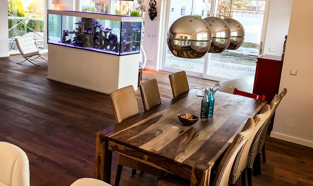 Standort für Meerwasseraquarien